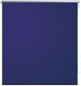 vidaXL - Rolgordijn (wonen) Rolgordijn verduisterend 40 x 100 cm - marine / blauw