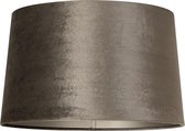 Lampenkap rond velvet velours taupe (r-000SP36148)
