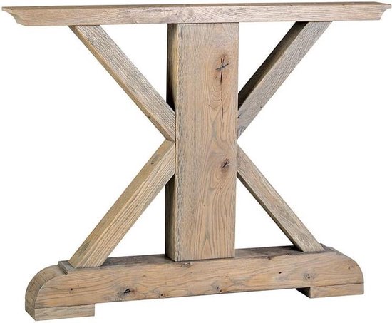 gewelddadig dennenboom staart Bruine houten tafelpoten ( Set van 2 ) (r-000SP27477) | bol.com