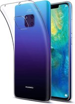 Hoesje CoolSkin3T - Telefoonhoesje voor Huawei Mate 20 Pro - Transparant Wit