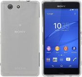 Hoesje CoolSkin3 - Telefoonhoesje voor Sony Xperia Z3 Compact - Transparant Wit