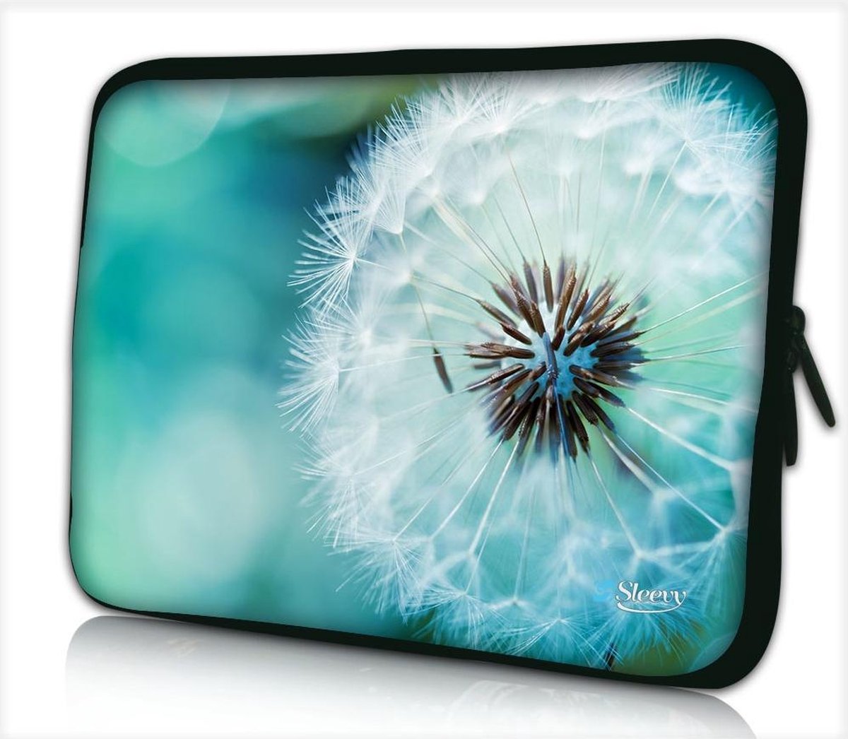 Laptophoes 14 inch bloem close-up - Sleevy - laptop sleeve - Sleevy collectie 300+ designs