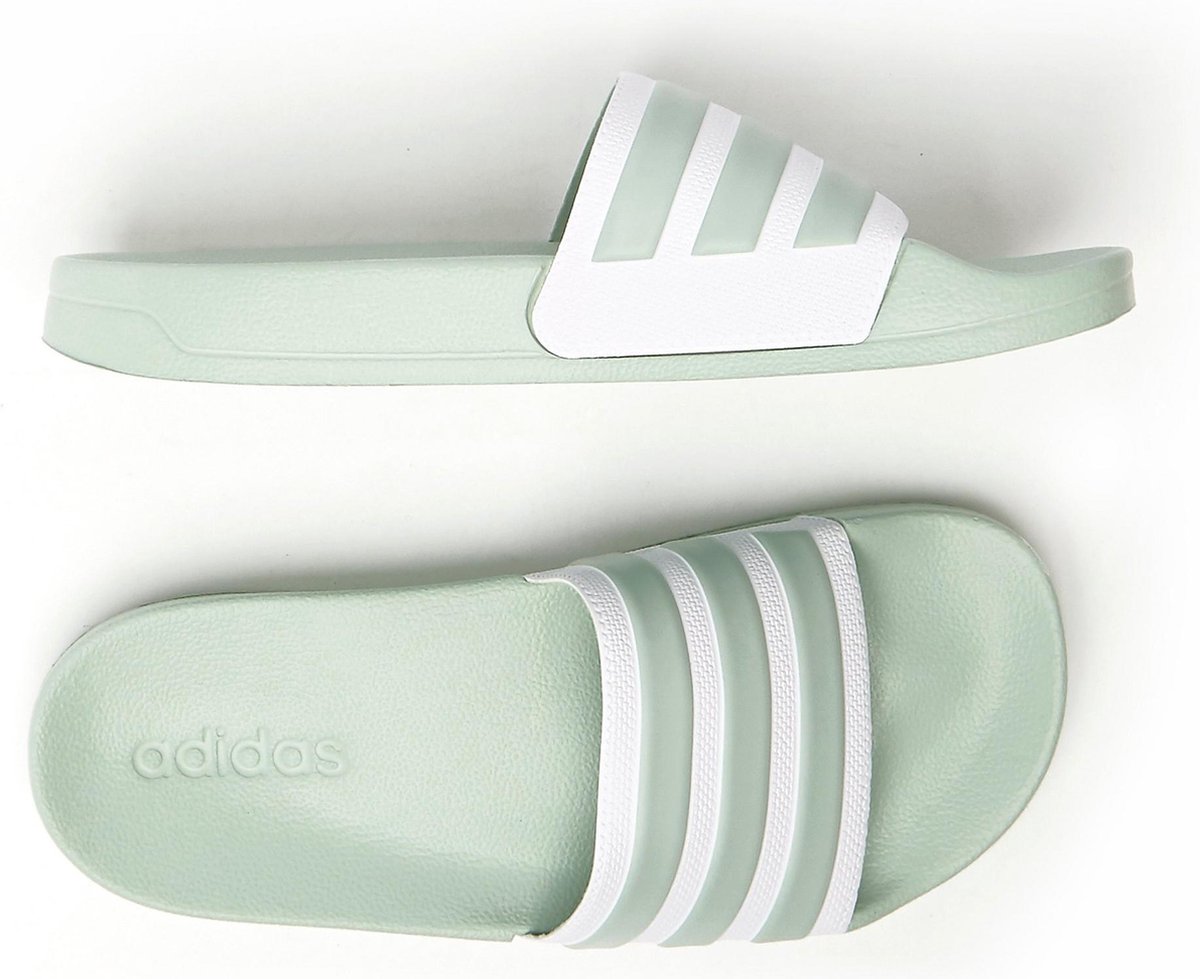 Adidas Adilette Shower Slippers Groen Dames | bol.com