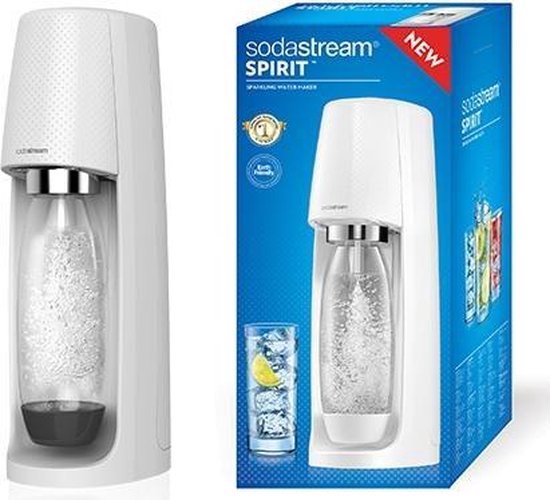 SodaStream Spirit bruiswatertoestel - wit- incl koolzuurcilinder - SodaStream