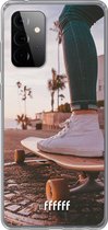 6F hoesje - geschikt voor Samsung Galaxy A72 -  Transparant TPU Case - Skateboarding #ffffff