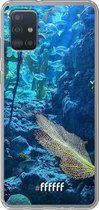 6F hoesje - geschikt voor Samsung Galaxy A52 - Transparant TPU Case - Coral Reef #ffffff