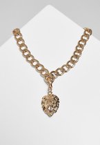 Urban Classics - Lion Basic Necklace gold one size Ketting - Goudkleurig