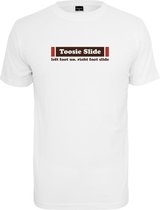 Urban Classics Heren Tshirt -XS- Toosie Slide Wit