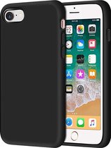 Iphone 7/8/SE(2020) Hoesje Silicone Zwart