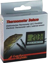 Lucky Reptile Thermometer Deluxe Digitaal -  9 x 7,5 x 2,2 cm