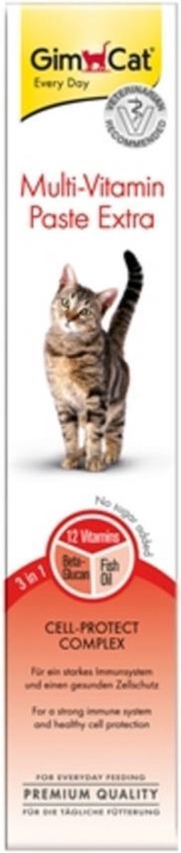 50g GimCat Multi-Vitamin Pasta Kattensnack