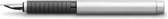 Faber-Castell vulpen - Essentio Metal - mat chroom - F - FC-148521