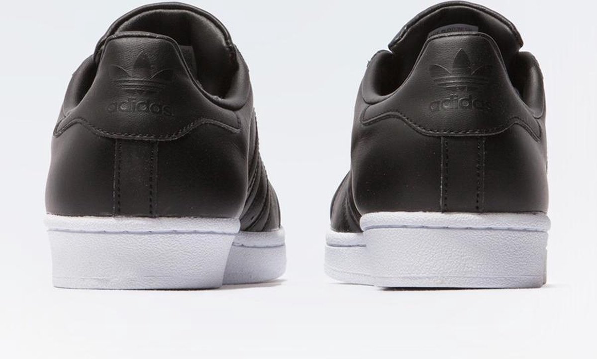 superstar metallic dames zwart