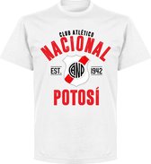 Nacional Potosí Established T-Shirt - Wit - 5XL