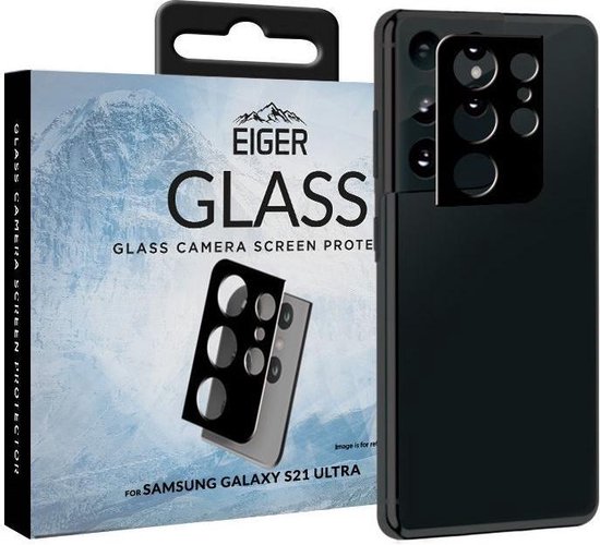 Bol Com Eiger Glass 2 5d Samsung Galaxy S21 Ultra Camera Lens Protector