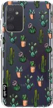 Casetastic Samsung Galaxy A72 (2021) 5G / Galaxy A72 (2021) 4G Hoesje - Softcover Hoesje met Design - Cactus Dream Print