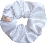 Ellastiek Scrunchies - Wit - Velvet - Scrunchie - Handmade in NL