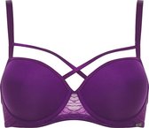 Sapph Fabulous Padded Bra Dames Purple-70C
