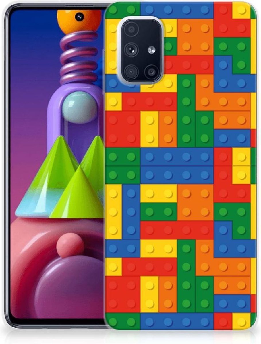 Samsung Galaxy M51 TPU bumper Blokken