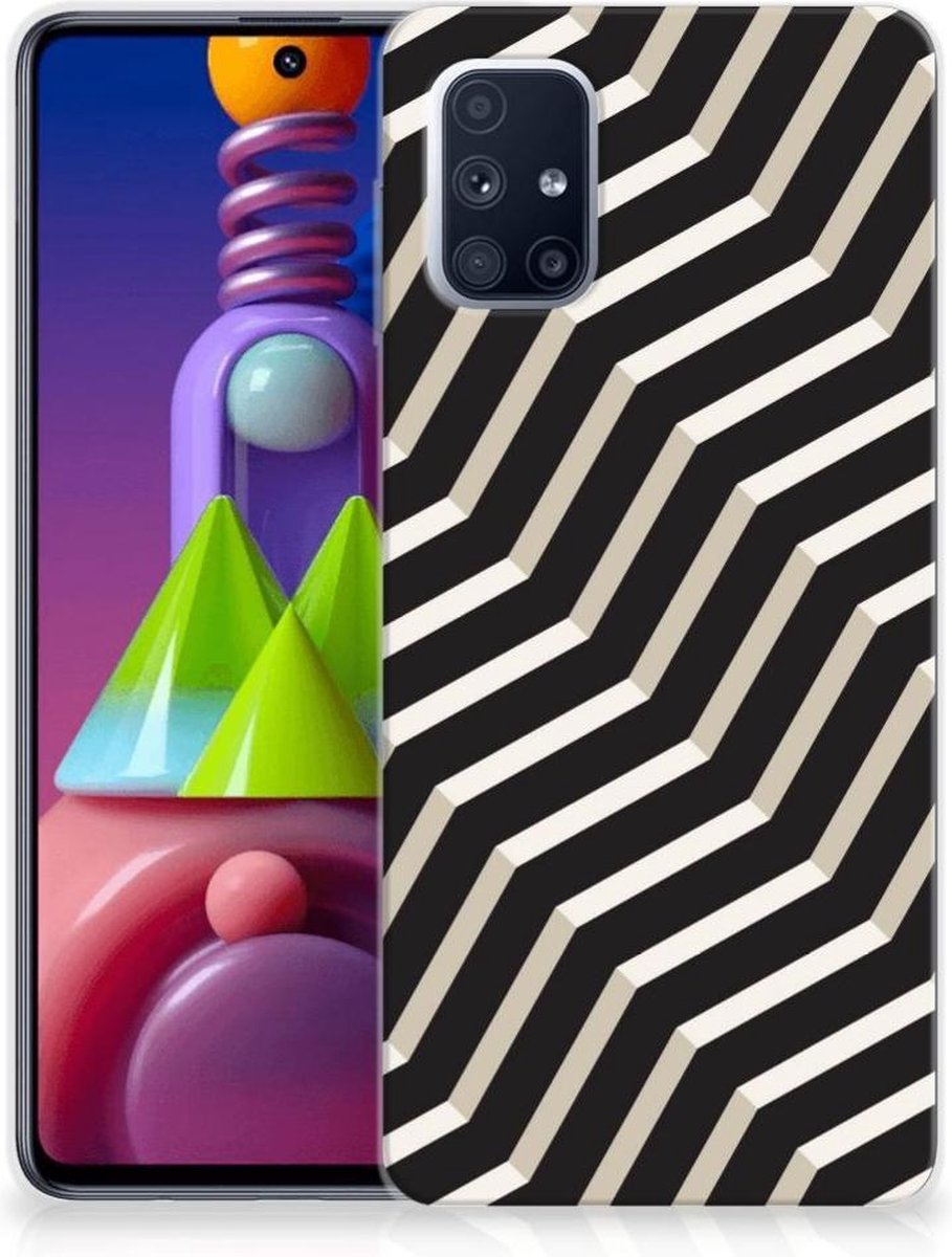 Samsung Galaxy M51 TPU Hoesje Illusion
