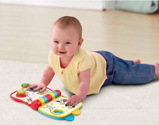 Vtech Baby Woezel & Pip Muziekboekje  - Educatief Babyspeelgoed - 6 tot 36 Maanden - VTech