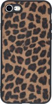 Hardcase Backcover iPhone SE (2020) / 8 / 7 hoesje - Luipaard