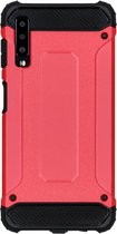 Rugged Xtreme Backcover Samsung Galaxy A7 (2018) hoesje - Rood
