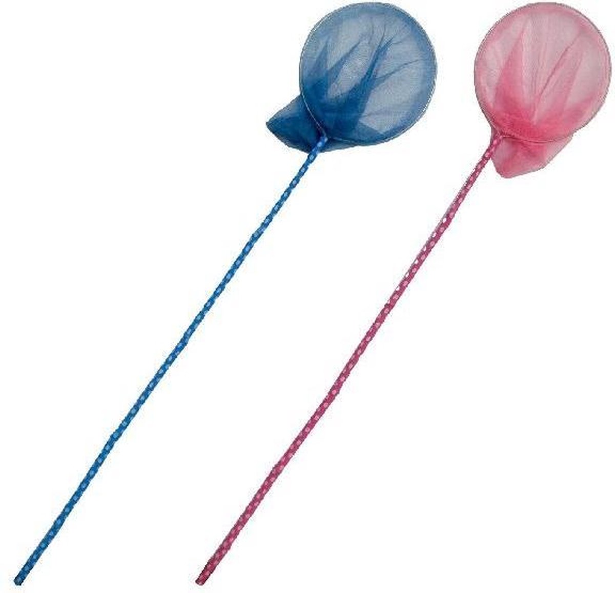 Afbeelding van product Basic  Bamboe Schepnet+stip 90cm 2ass