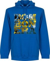 Boca Juniors La Bombonera Hoodie - Blauw - M