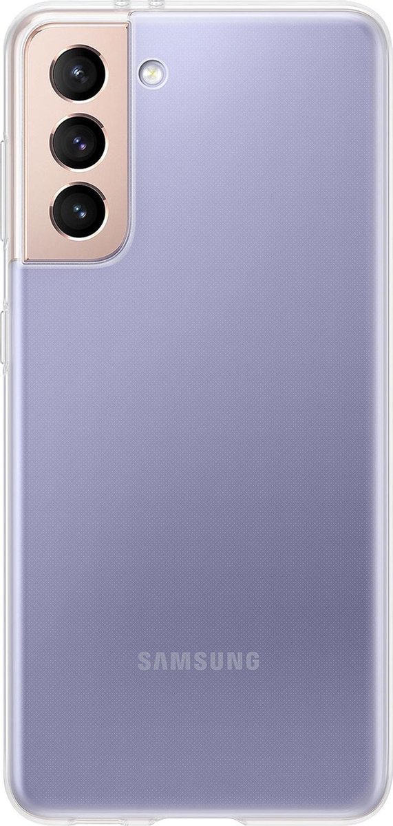 Hoes - Geschikt voor Samsung Galaxy S21 - Sterk & Shockproof - Hoesje Cover - Siliconen Case - Transparant