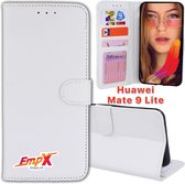 EmpX Telefoonhoesje - Book Case - Geschikt Voor Huawei Mate 9 Lite - Wit