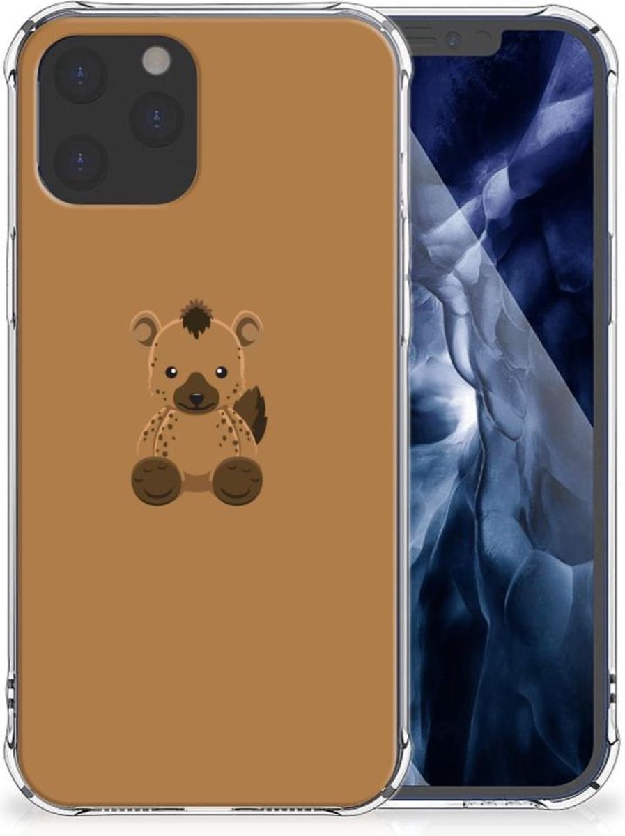 iPhone 12 Pro Max Stevig Bumper Hoesje Baby Hyena