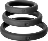 Xact-Fit S-M-L - Cock Rings - black - Discreet verpakt en bezorgd