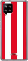 6F hoesje - geschikt voor Samsung Galaxy A42 -  Transparant TPU Case - Sparta Rotterdam #ffffff