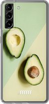 6F hoesje - geschikt voor Samsung Galaxy S21 Plus -  Transparant TPU Case - Avocado Aficionado #ffffff