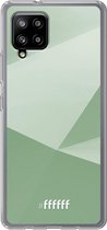 6F hoesje - geschikt voor Samsung Galaxy A42 -  Transparant TPU Case - Fresh Geometric #ffffff