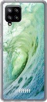 6F hoesje - geschikt voor Samsung Galaxy A42 -  Transparant TPU Case - It's a Wave #ffffff
