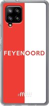 6F hoesje - geschikt voor Samsung Galaxy A42 -  Transparant TPU Case - Feyenoord - met opdruk #ffffff