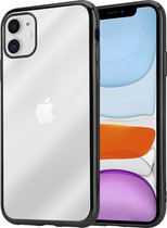 ShieldCase geschikt voor Apple iPhone 11 metallic bumper case - zwart