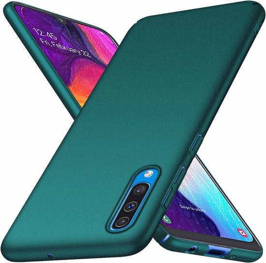 Shieldcase Ultra thin case geschikt voor Samsung Galaxy A50 - Extreem dun telefoonhoesje - hardcase - lichtgewicht telefoonhoesje - groen