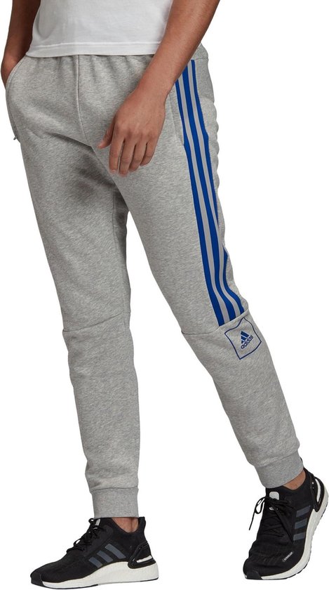 Adidas M 3S Tape Pants FS4321 - Lichtgrijze Heren Jogging Broek - Maat XXL  | bol.com