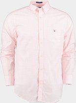 Gant Casual hemd lange mouw Roze Reg Broadcloth Gingham BD 3046700/637