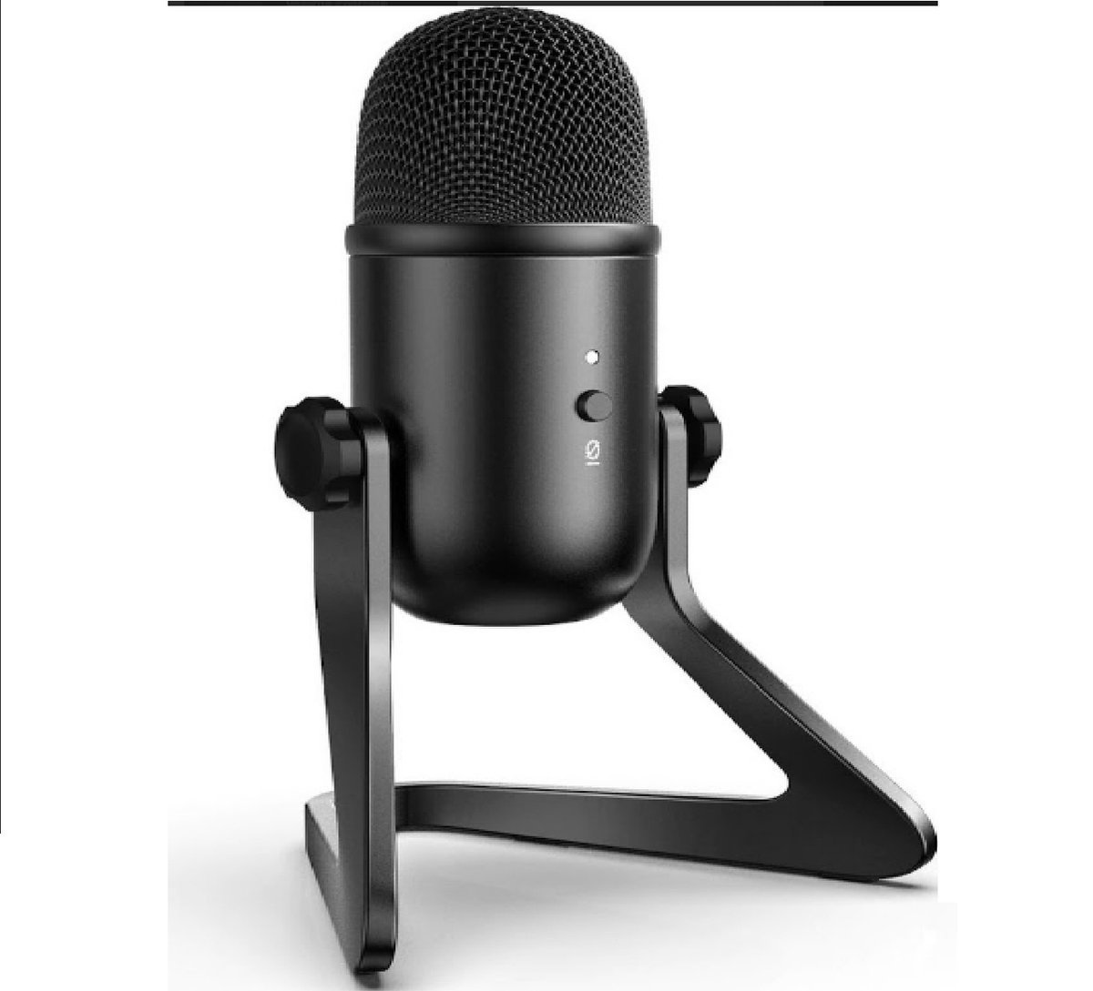 Velox Professionele USB Opname microfoon voor Podcast, Zoom, Gamen etc. - met bureaustandaard