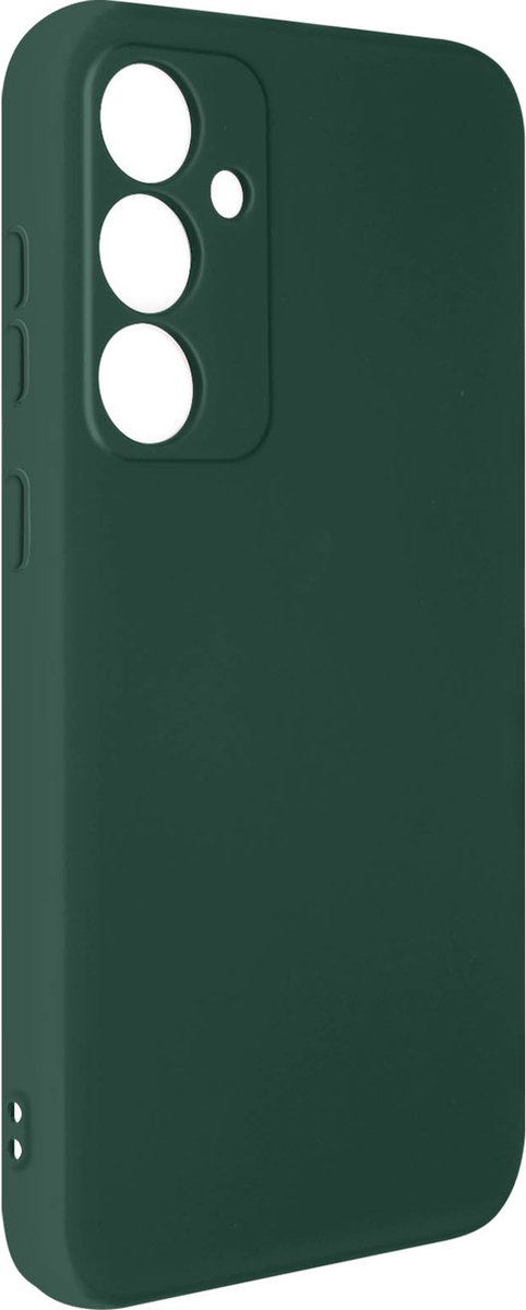 Avizar Hoes Geschikt voor Samsung Galaxy S23 FE Soft Touch Fast Cover serie, Groen