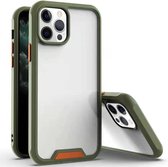 Hoesje geschikt voor iPhone SE 2020 - Bumper - TPU - Groen