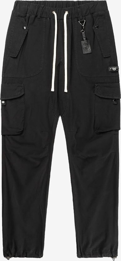 Quotrell Couture Pantalon Cargo Terni - Zwart - S