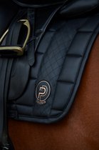Eskadron Saddle Cloth Big Square Faux Leather Platinum 23 Tan Taupe - Size : Pony - Dressage