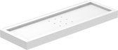 psmlighting Porte-savon Cascade | L300xH20xP100mm | Aluminium; Inox | Blanc