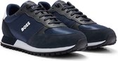 Boss Parkour-l Runn Lage sneakers - Leren Sneaker - Heren - Blauw - Maat 42