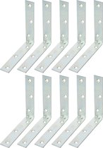AMIG hoekankers/stoelhoeken - 32x - verzinkt staal - breedte 1.9cm - lengte 2 x 10cm